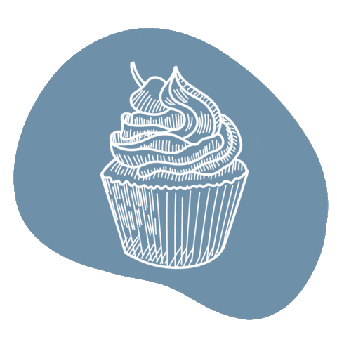 Cupcake Sticker