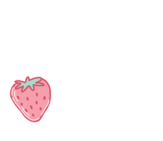 Strawberry Nanast Sticker