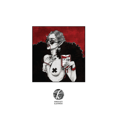 Vampire Sticker