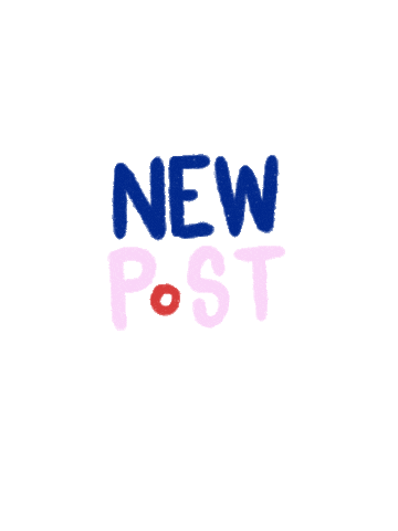 Social Media New Post Sticker