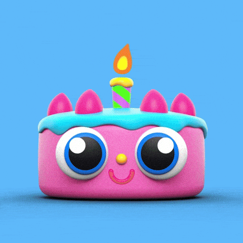 Happy Birthday GIF by DOMCAKE