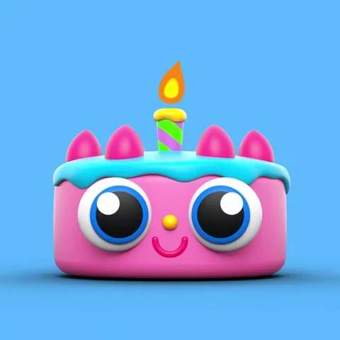 Happy Birthday GIF by DOMCAKE
