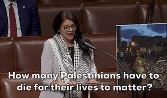Rashida Tlaib Palestine GIF by GIPHY News