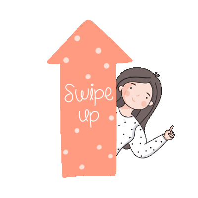 Swipe Up Sticker by Diario de una gordita