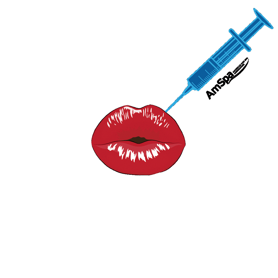 Lips Botox Sticker by AmericanMedSpaAssociation for iOS & Android GIPHY