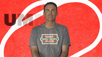 Awkward Kevin Harvick GIF by Hunt Brothers® Pizza