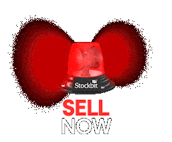 Stock Market Sell Sticker by Stockbit