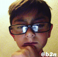 Glasses Thinking Face GIF