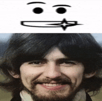 The Beatles Face GIF