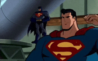 brave and the bold superman GIF