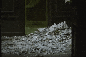 Rolling In The Deep Paper GIF by Adele