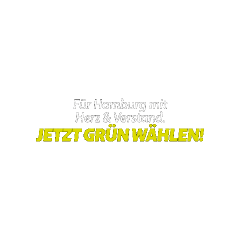 Grüne Hamburg Sticker