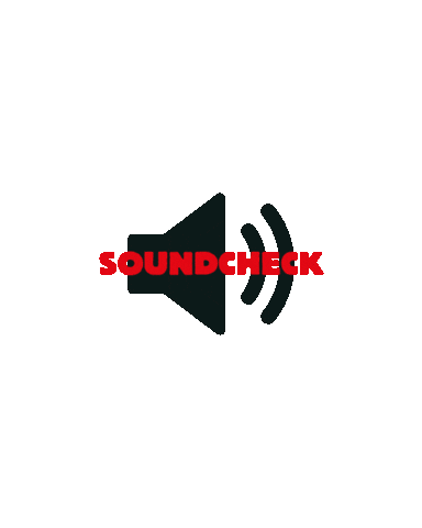 Soundcheck Sticker by Kursaal Oostende