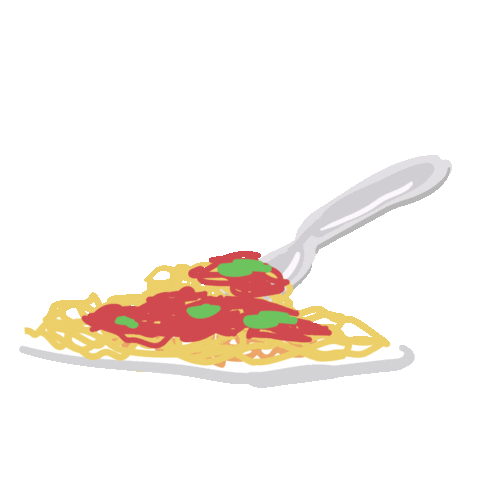 Hungry Pizza Sticker