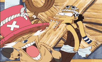 one piece laugh GIF
