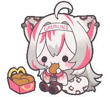 Chicken Nuggets Gift Sticker