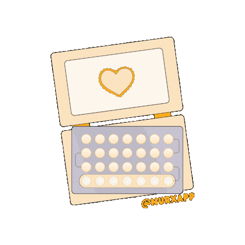 Birth Control Pack Sticker by Nurx