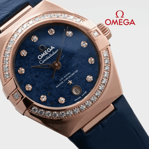 omegawatches woman watch luxury diamonds GIF