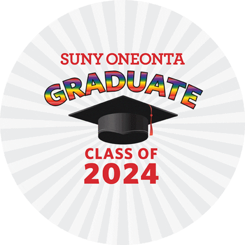Pride Graduate Sticker by SUNY Oneonta