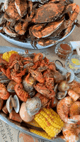 Seafood Shrimp GIF by The Crab Place