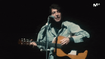 Leonard Cohen Musica GIF by Movistar+