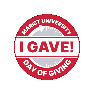 Marist Red Foxes Sticker by Marist University