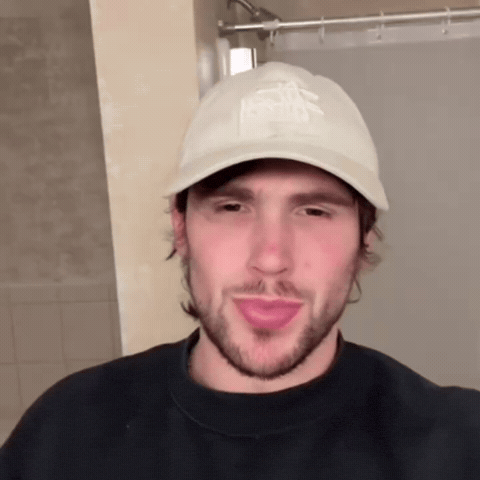 Pointing Michael GIF