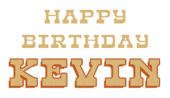 Sweeney Happy Birthday Kevin Sticker