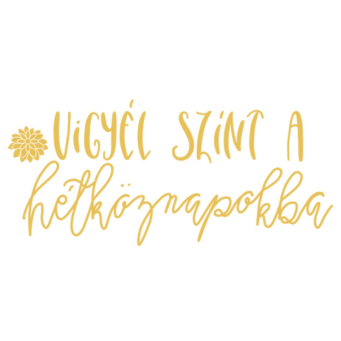 Text Gold Sticker by Textilekszer