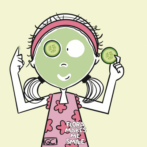 Relaxing Skin Care GIF