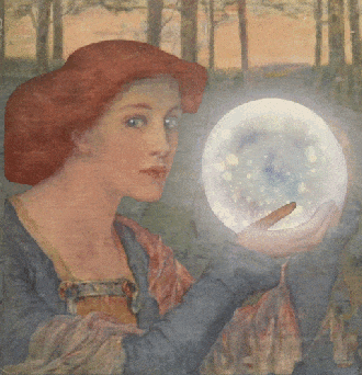 Crystal Ball Divination GIF by GIF IT UP