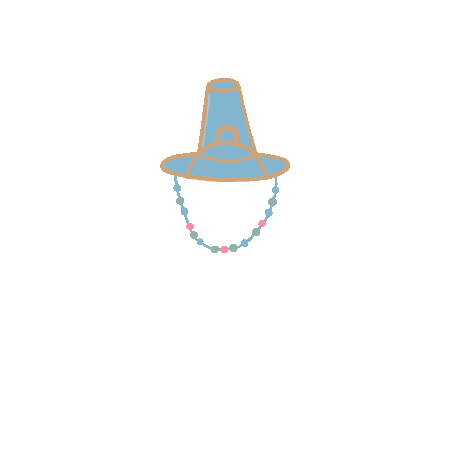 Hanbok Gat Sticker by Vanesa Longchamp