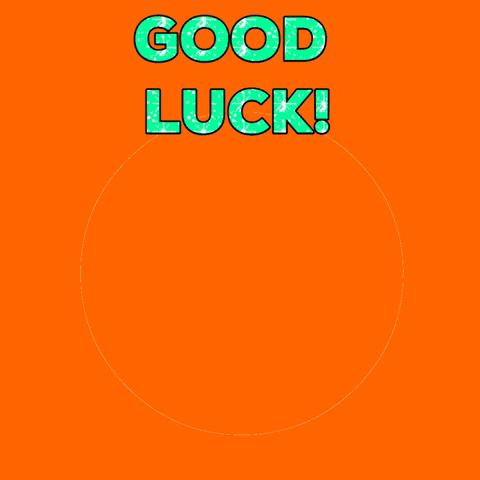 Be Positive Good Luck GIF