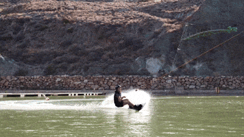 Wake Wakeboard GIF by Julia Rick