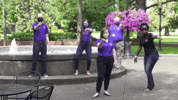 Mask Thumbs Up GIF by Linfield University