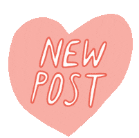 New Post Love Sticker by Claudia Guariglia (Enyoudraws)