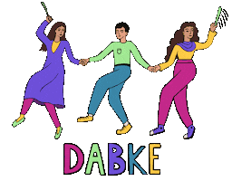 Dance Friends Sticker by Ghazaraza