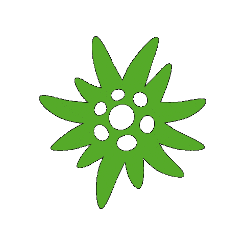Edelweiss Enzian Sticker by Alpenverein München & Oberland