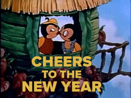 Happy New Year GIF by Fleischer Studios