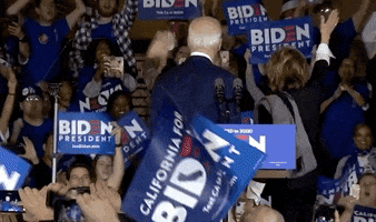 Joe Biden Rally GIF