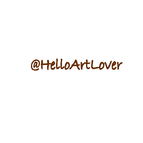 Art Lover Sticker
