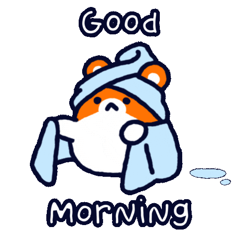 Good Morning Sticker Sticker