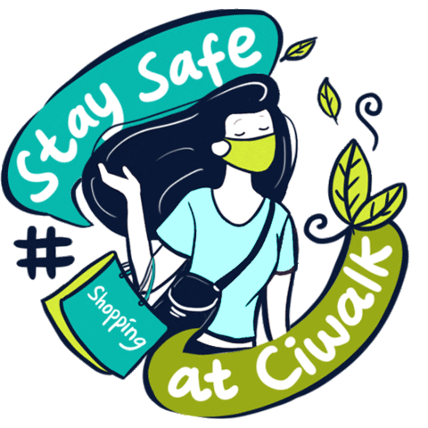 Ciwalk Cihampelas Walk Sticker