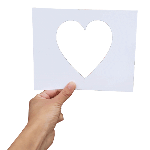 I Love You Heart Sticker by Eleana Chrysanthou