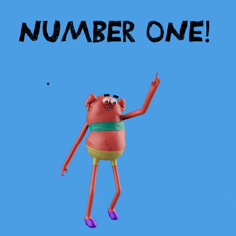 Number One Happy Dance GIF