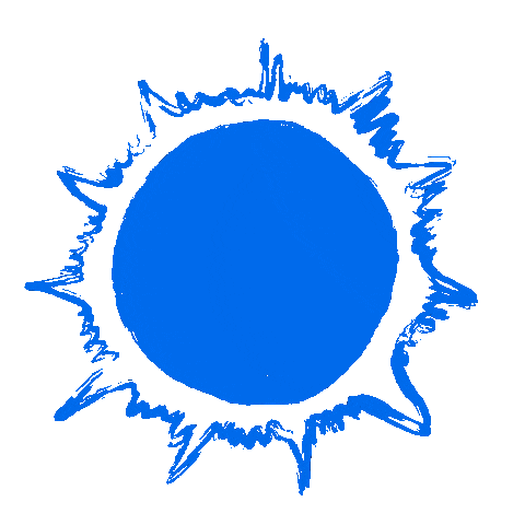 Sun Sticker by Moro Beach Stupe