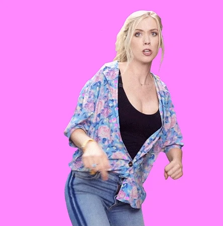 Kicking Laura Clery GIF by VidCon