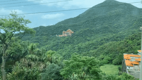 Leaving Jiufen old street.