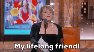 Patti Lupone Friend GIF by Tony Awards