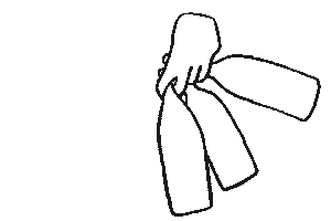 Wine Bottles Sticker